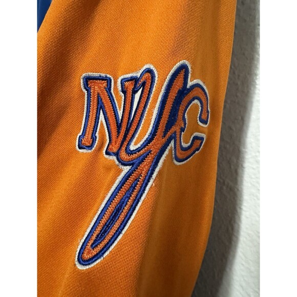 Vintage FUBU City Series Collection NYC METS KNICKS Long Sleeve Stitched Jersey - Picture 8 of 15